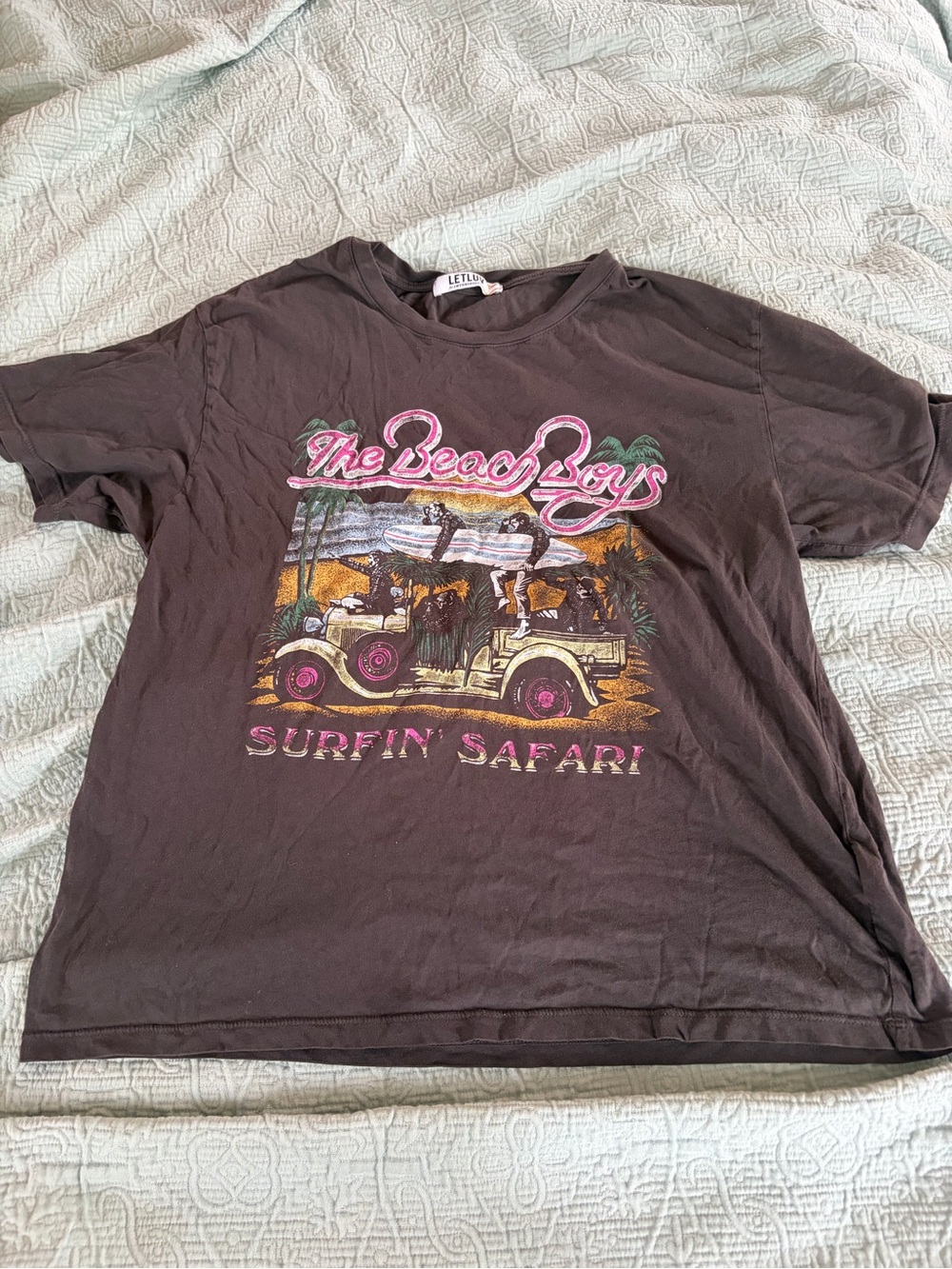 Anthropologie The Beach Boys 'Surfin' Safari' Graphic Tee